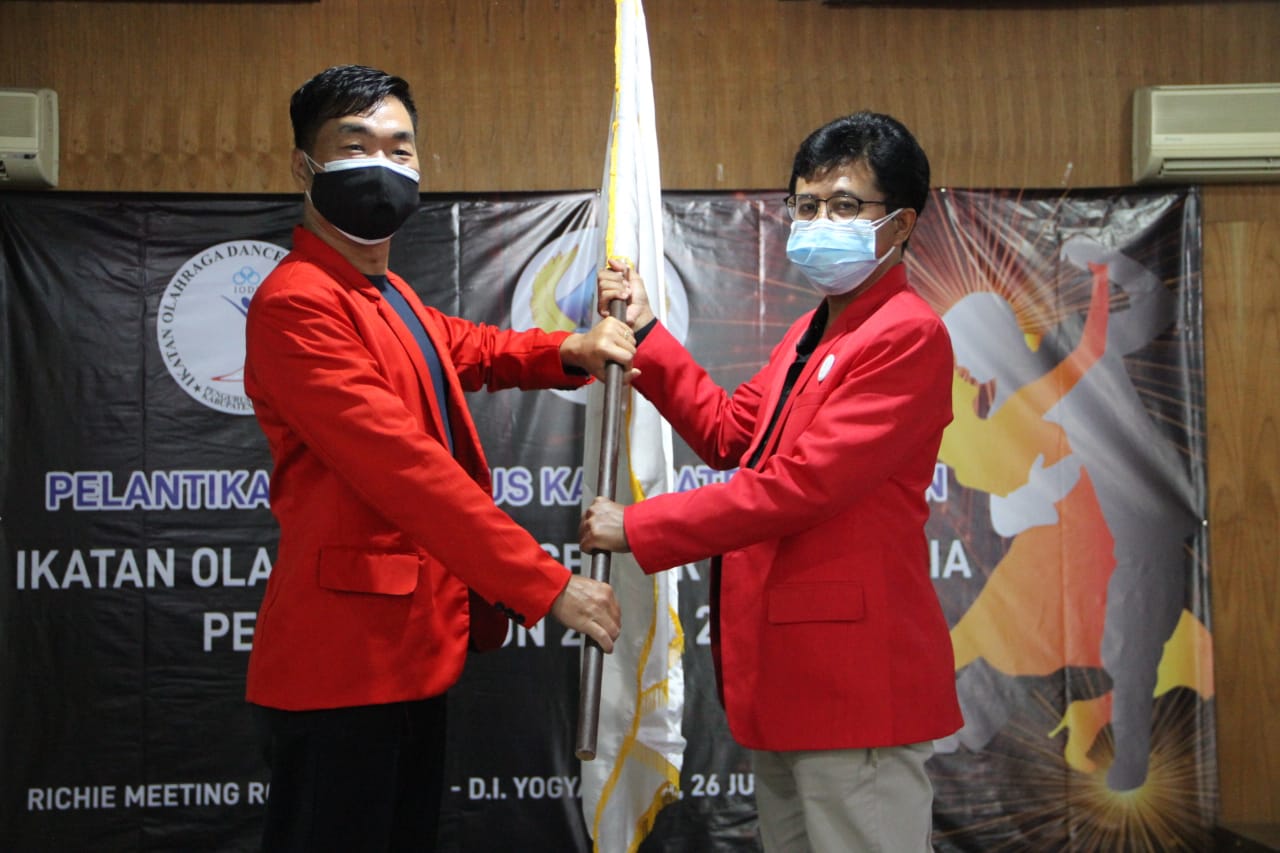 Pelantikan Pengurus Ikatan Olahraga Dancesport Indonesia (IODI) kabupaten Sleman 2021